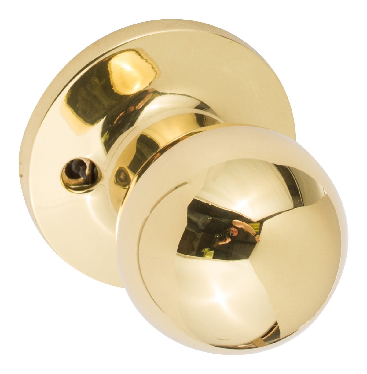 Sure-Loc TA102 3 Tahoe Privacy Door Knob Set - Brass