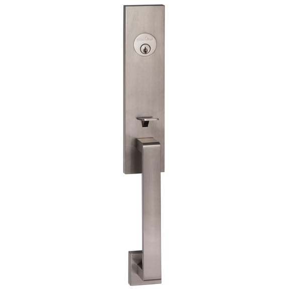 Sure-Loc Hardware Turin Dummy Single Cylinder Handleset with Basel Interior Lever