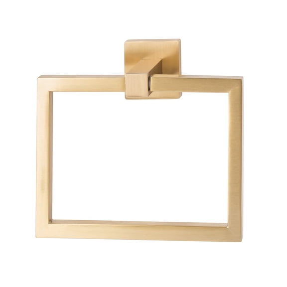 Sure-Loc Vr-Tr1 Vlora 6" Wall Mounted Towel Ring - Brass