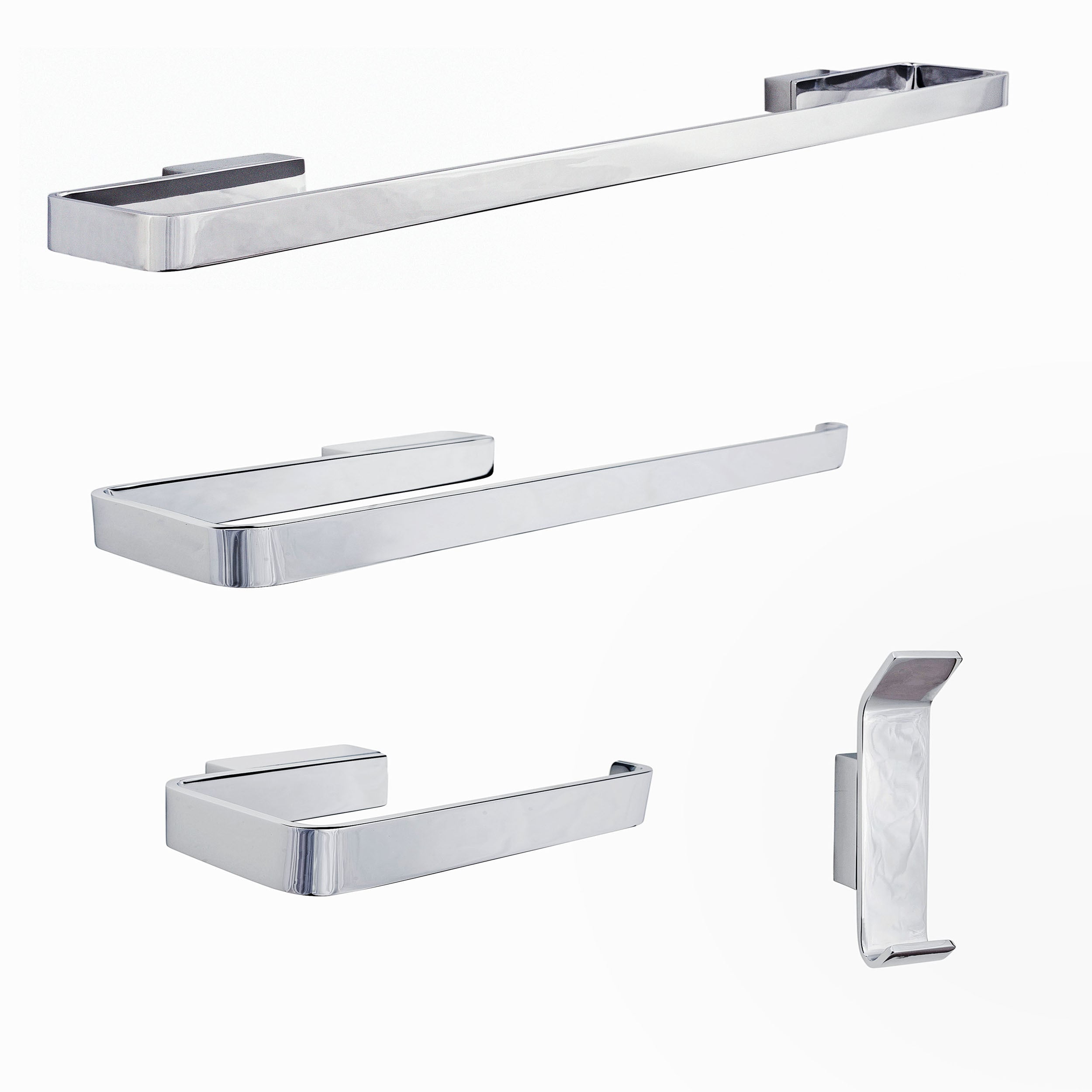 Sure-Loc Boulder Bath Towel Ring - Satin Nickel Finish, Surface Mount Bathroom Hardware 4 thumbnail image