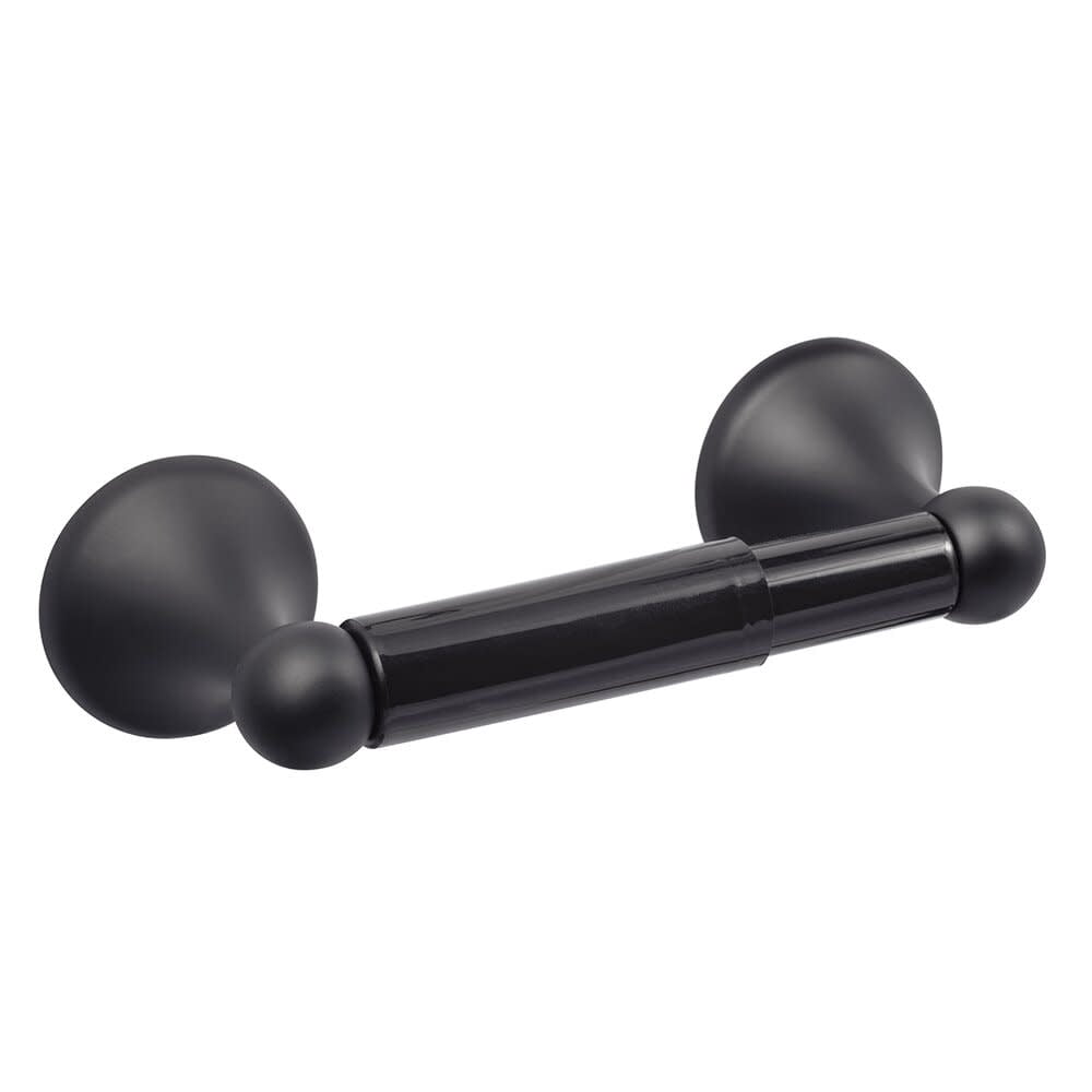 Sure-Loc VT-PH2 FBL Ventura Wall Mounted Spring Bar Toilet Paper Holder - Black