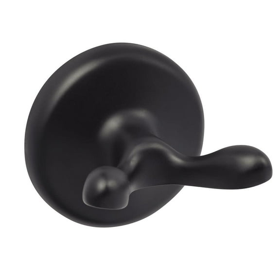 Sure-Loc VT-RH1 FBL Ventura Double Hook Robe Hook - Black