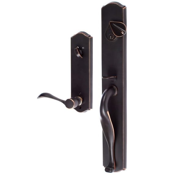 Sure-Loc WS507-SS LH 11P Wasatch Left Handed Full Plate Single Cylinder Keyed Entry