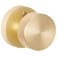 thumbnail image 1 of Sure-Loc ZH100-RD SB Zurich Non-Turning One-Sided Dummy Door Knob - Brass, 1 of 7