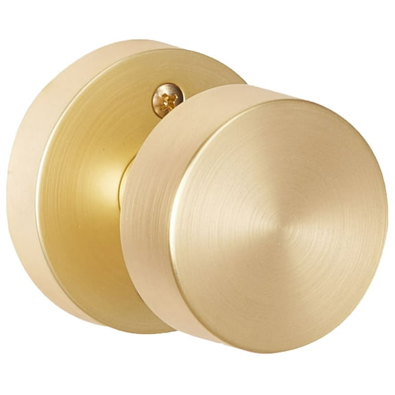 Sure-Loc Zh100-Rd Zurich Non-Turning One-Sided Dummy Door Knob - Brass