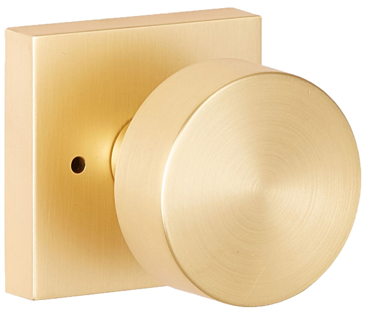 Sure-Loc ZH102-SQ SB Zurich Privacy Door Knob Set - Brass