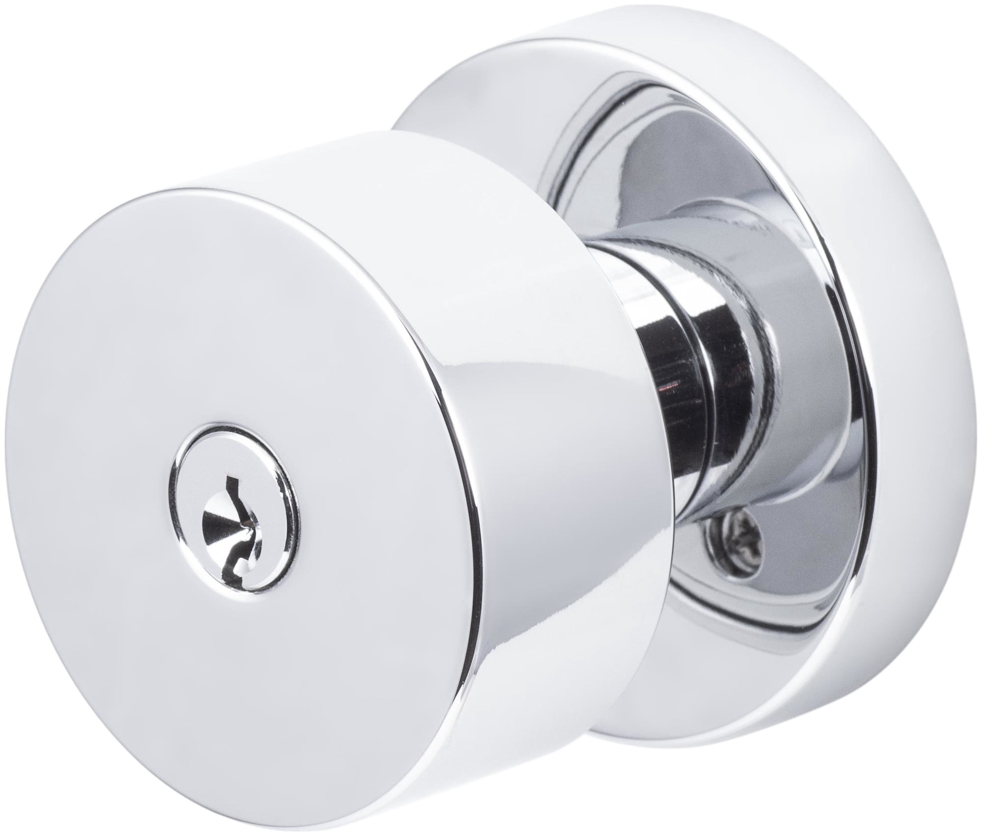 Sure-Loc ZH107-RD 26 Zurich Single Cylinder Keyed Entry Door Knob Set - Chrome
