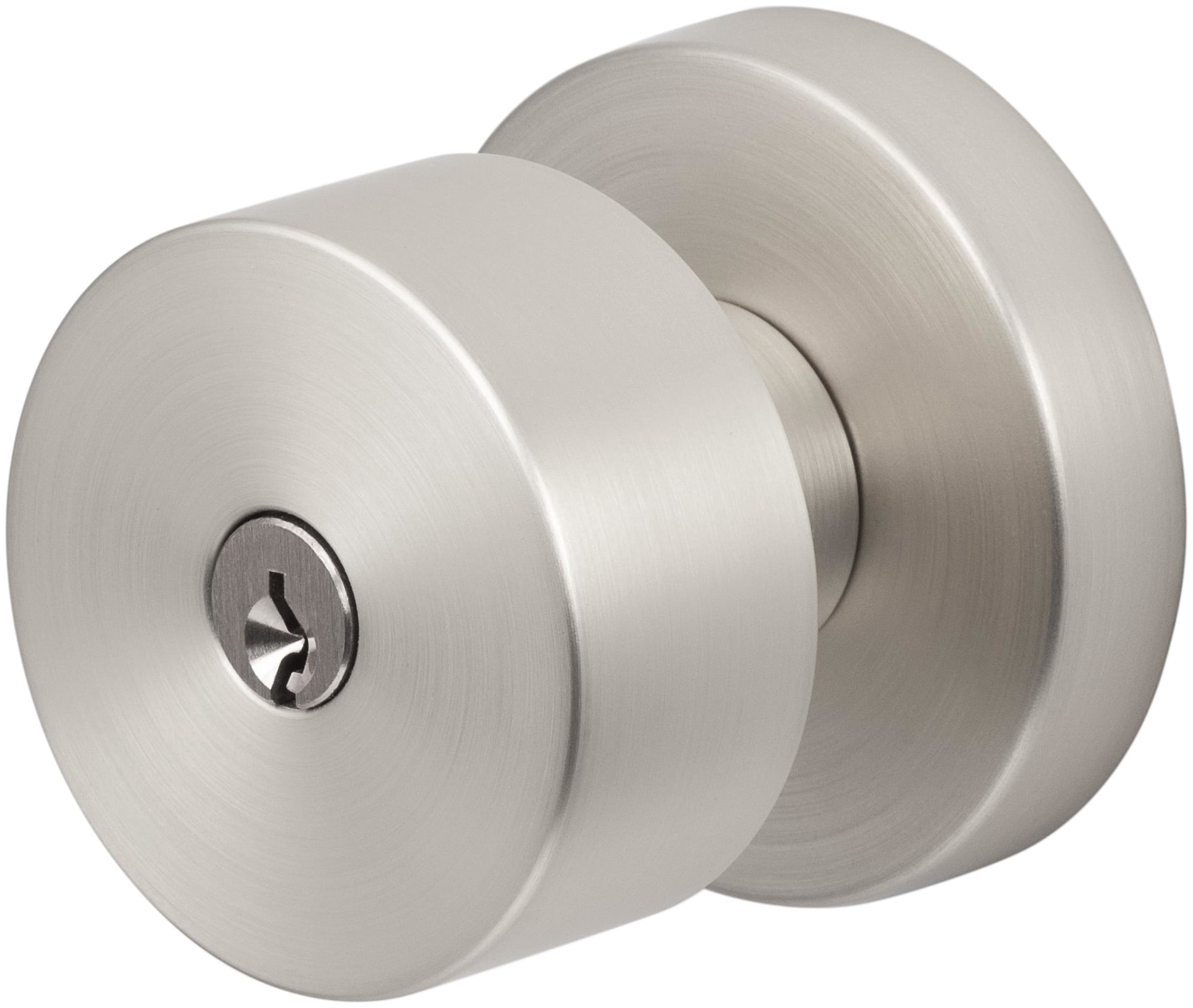Sure-Loc ZH107-RD 15 Zurich Single Cylinder Keyed Entry Door Knob Set - Nickel