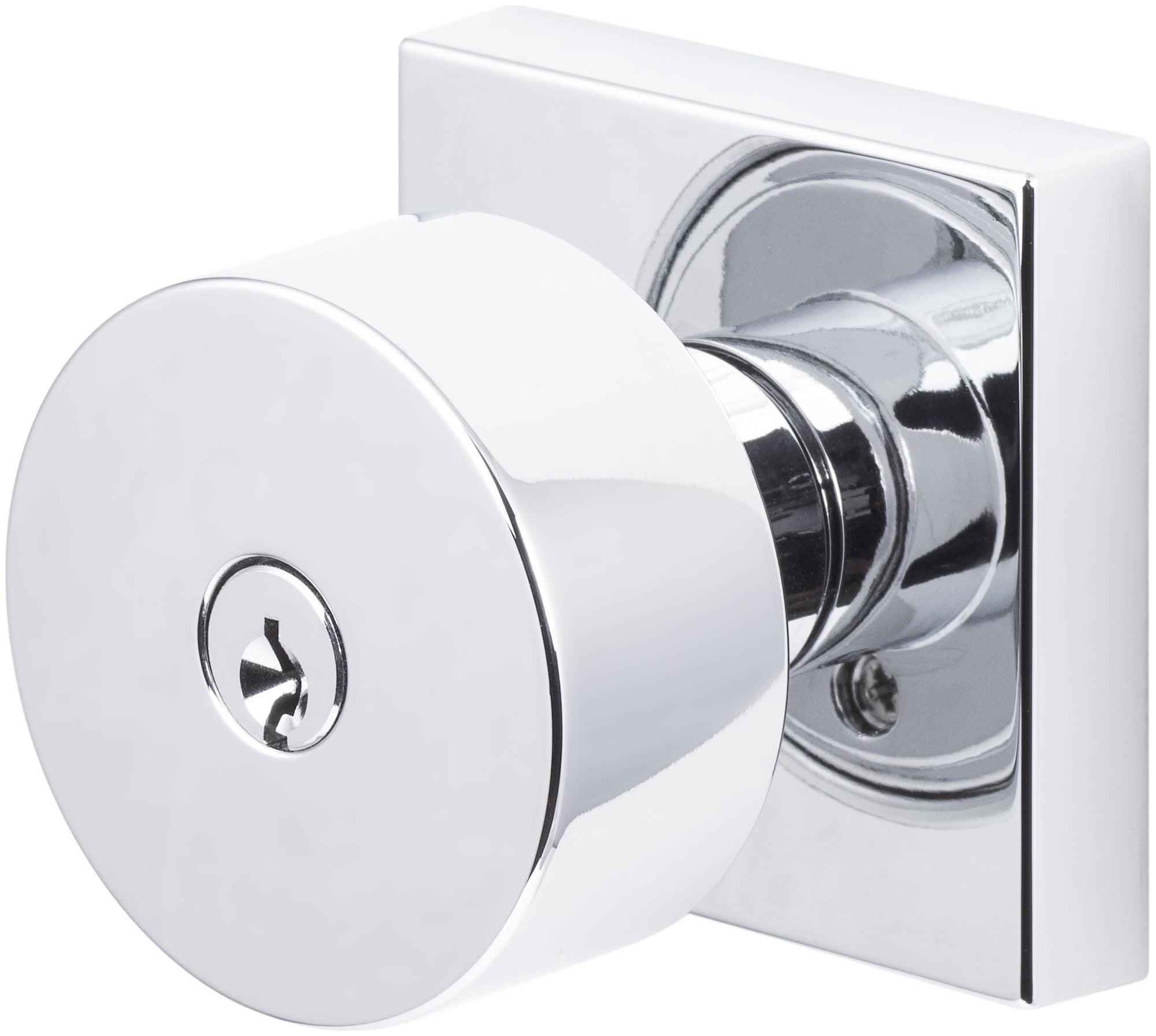 Sure-Loc ZH107-SQ 26 Zurich Single Cylinder Keyed Entry Door Knob Set - Chrome