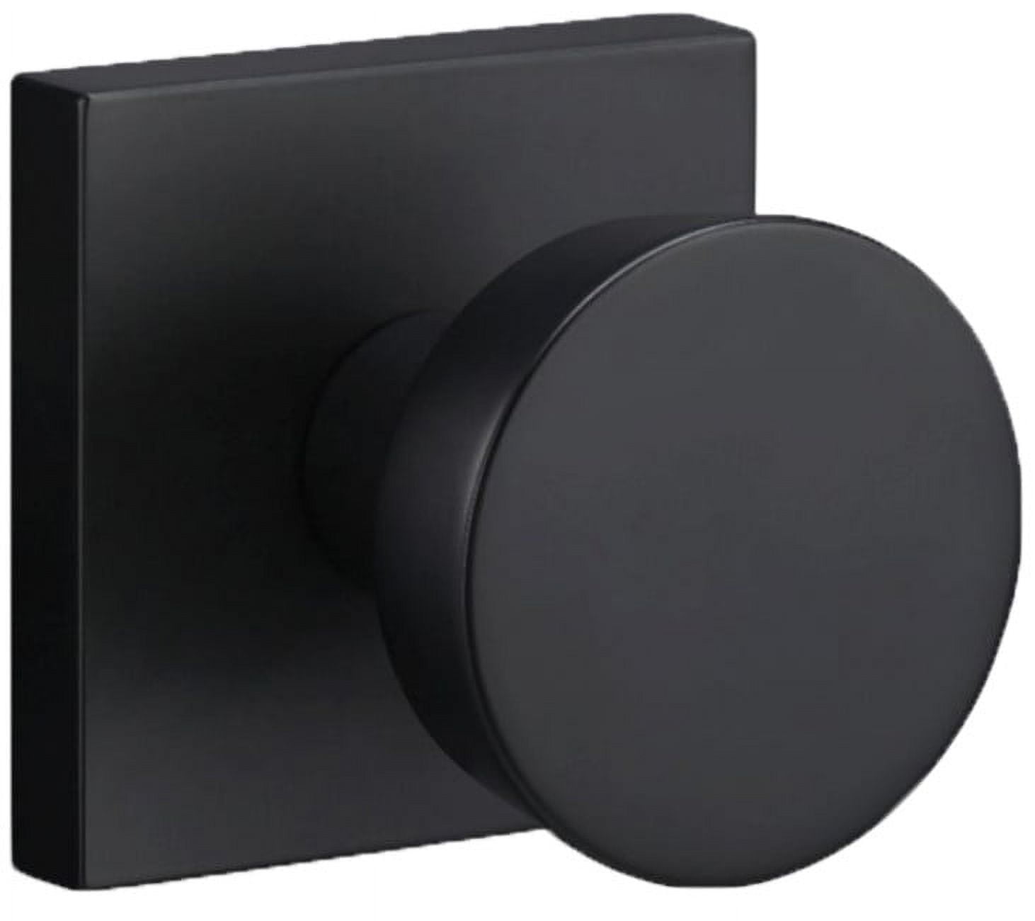 Sure-Loc ZT100-SQ FBL Zermatt Non-Turning One-Sided Dummy Door Knob - Black