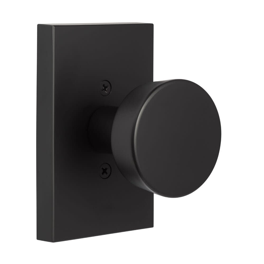 Sure-Loc ZT100 FBL Zermatt Non-Turning One-Sided Dummy Door Knob - Black
