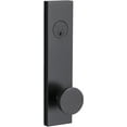 thumbnail image 1 of Sure-Loc ZT307 FBL Zermatt Keyed Entry Knob Set And Deadbolt Combo Pack Sideplate - Black, 1 of 7