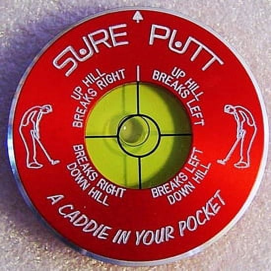 Sure Putt Golf Putting Aid - Red