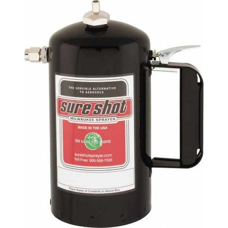 Sure Shot 1002 Powder Coated Steel Solvent Sprayer w/ Adjustable Plastic  Nozzle