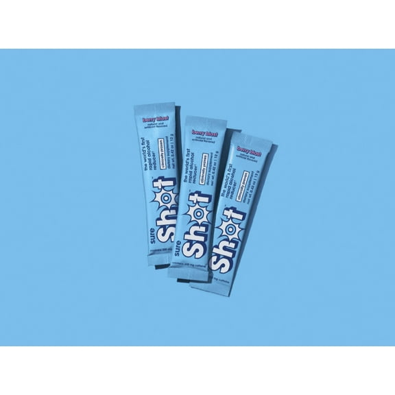 Sure Shot Recovery Drink Powder Packets, Berry Blast - Hydration Packets (3 Pack, Stick Pack)