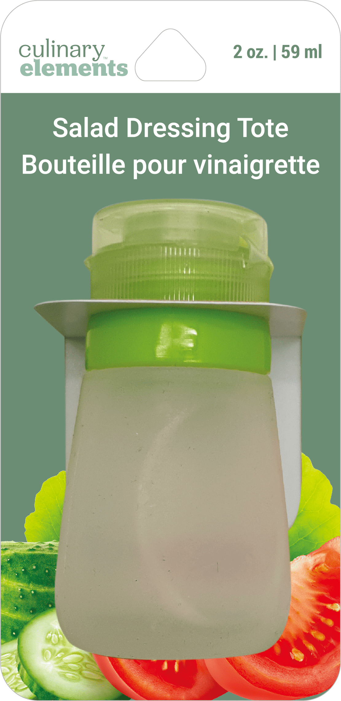 Salad Dressing Tote 2 Ounce