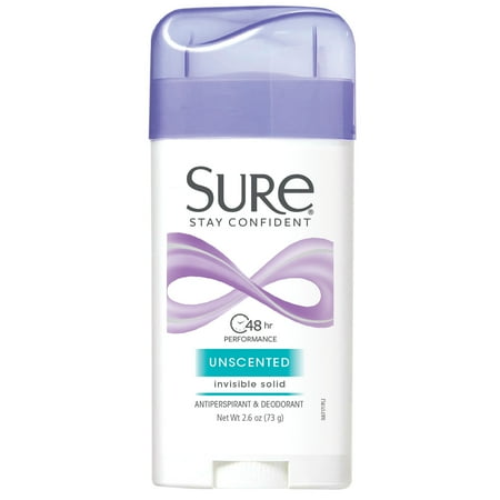 (3 pack) Sure Solid Anti-Perspirant Deodorant, Original, 1.7 Oz