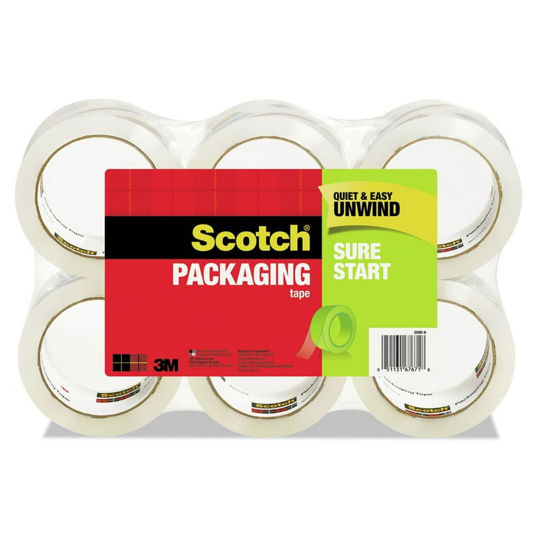 Sure Start Packaging Tape, 3 Sure Start Packaging Tape, 3