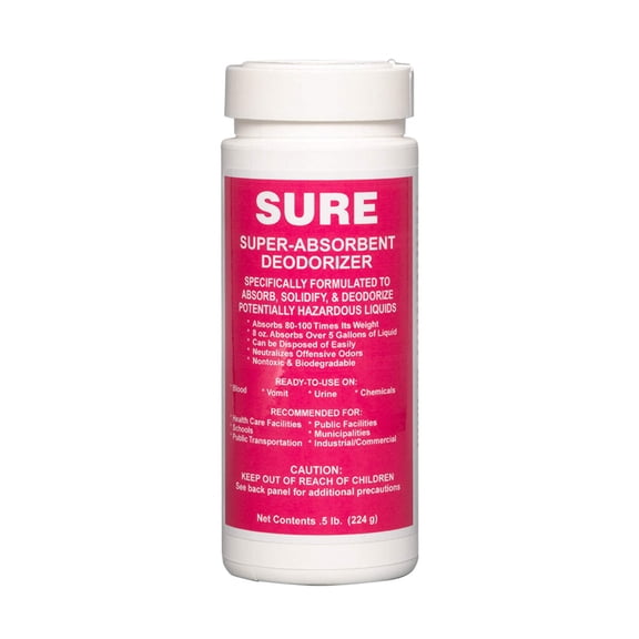 Sure Vomit Blood Absorbent: Instant Odor Control and Cleanup