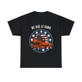 thumbnail image 1 of Sure, how about: "We Ride at Dawn Zero Turn Lawn Mower T-Shirt", 1 of 3