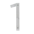 thumbnail image 1 of Sure-loc  Stainless-steel House Numbers - 6"H Silver/1, 1 of 5