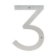 thumbnail image 1 of Sure-loc  Stainless-steel House Numbers - 6"H Silver/3, 1 of 5