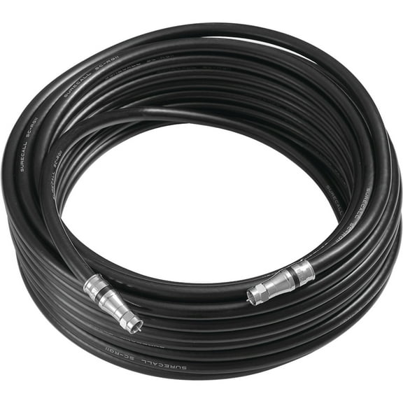 SureCall SC-001-50 50' Coax Audio Cable Black SCLLRG1150