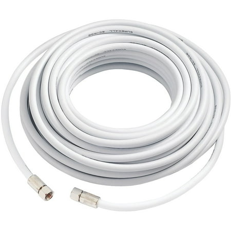 SureCall - 50' RG-6 Coaxial Cable - White