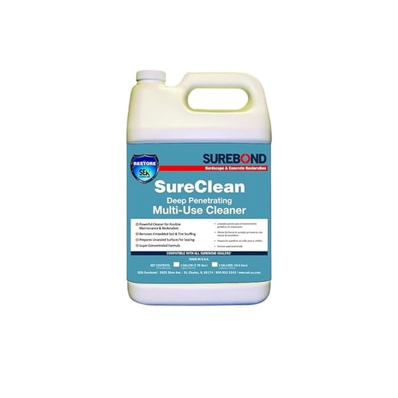 SureClean G Deep Penetrating Multi-Use Cleaner, Water-Based Alkaline Chelate Buffered, COLORLESS