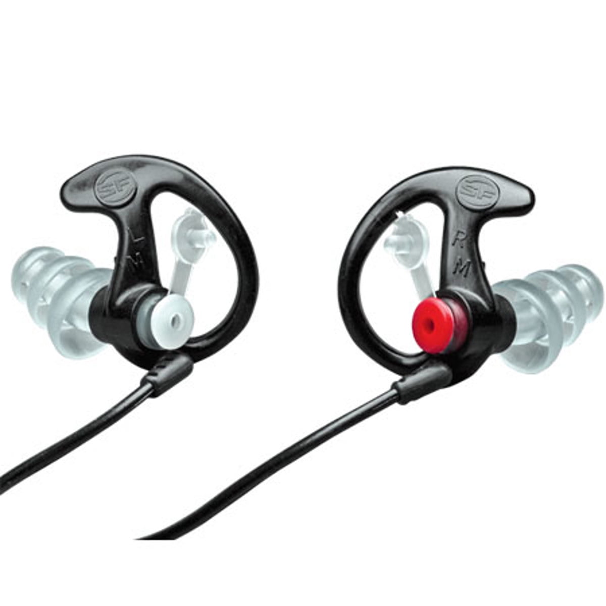 SureFire EP4 Plus Sonic Defender Earplugs, Black Small, 1 Pair