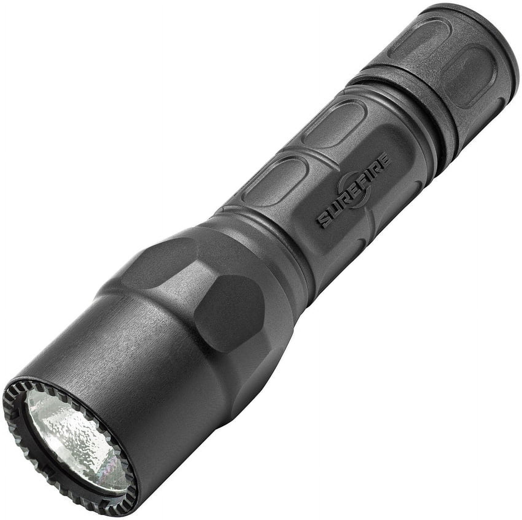 SureFire G2X Heavy-Duty Compact Dual-Output High-Intensity LED Flashlight, Black