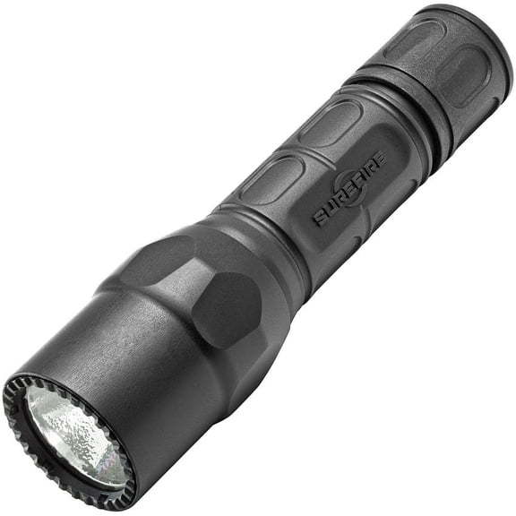 SureFire G2X Heavy-Duty Compact Dual-Output High-Intensity LED Flashlight, Black