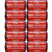 SureFire SF12-BB 123A CR123 3-Volt Lithium Batteries - 10 Pack