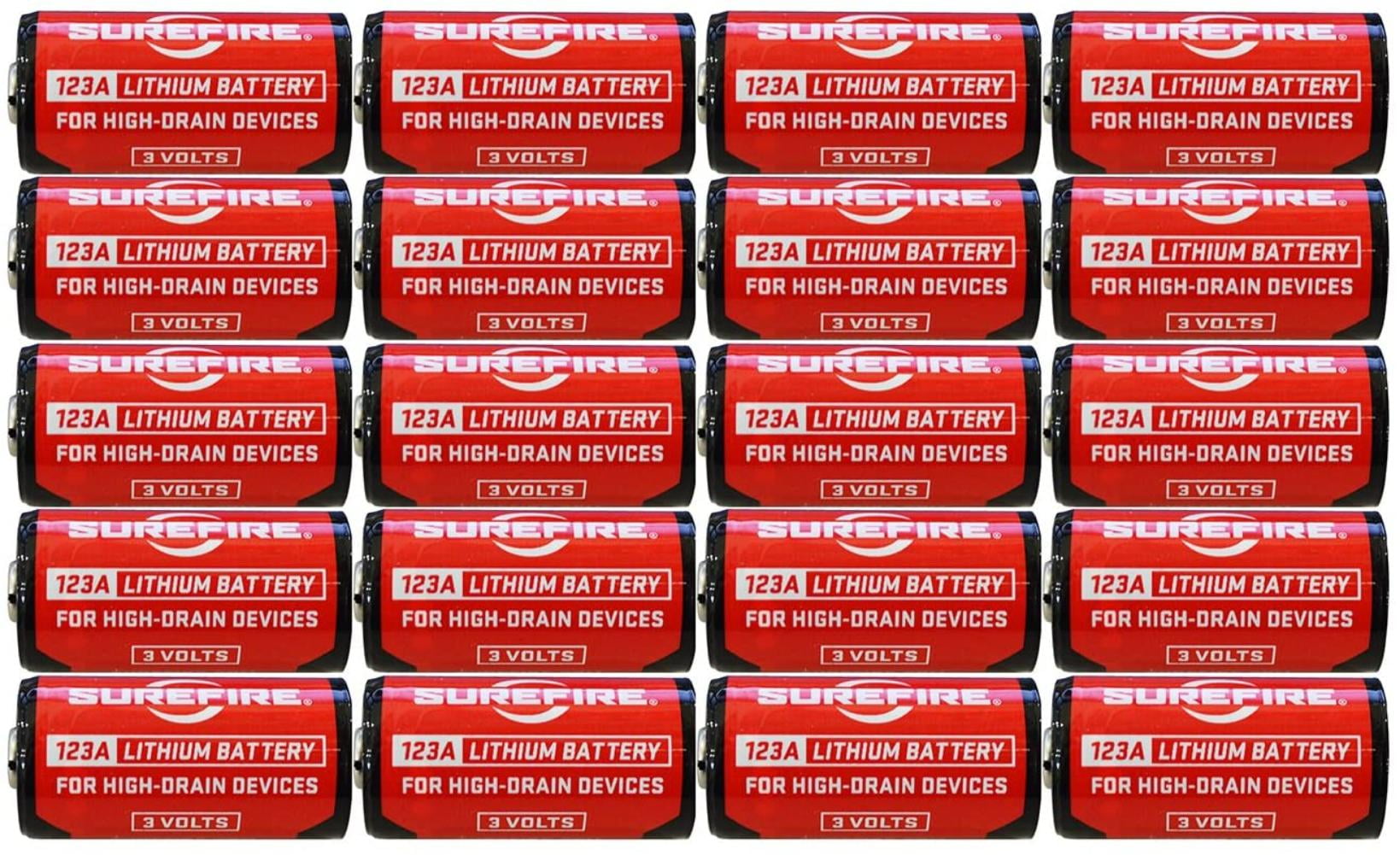 12 pack Surefire CR123A Lithium 3V Battery – LightJunction