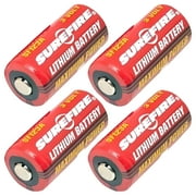 SureFire SF123A 3-Volt Lithium Battery-4-pack