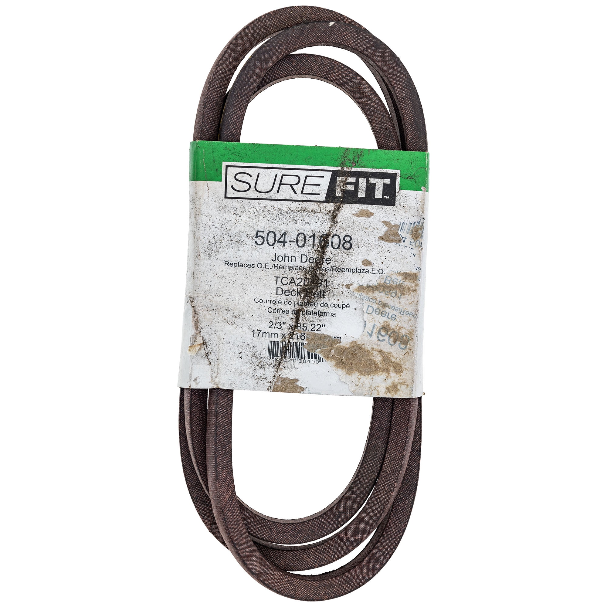 SureFit 36" Deck Drive Belt John Deere TCA20591 WH36A WHP36A Walk