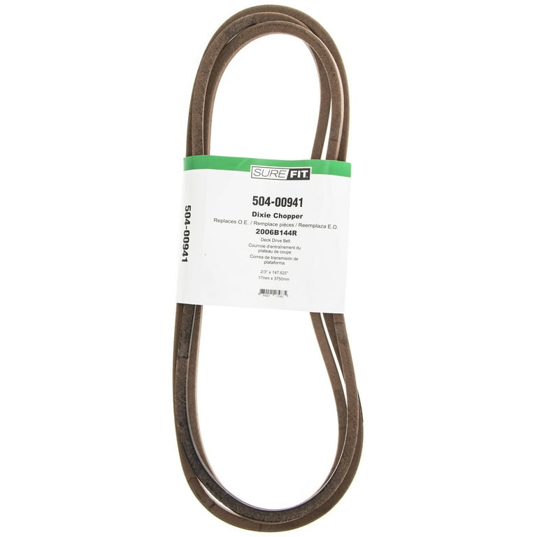 SureFit 66 Deck Drive Belt Replacement for Dixie Chopper 2006B144R Xcaliber 3356 3366 3374 4074 Mowers