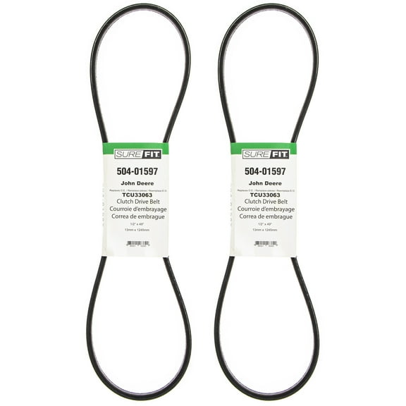 SureFit Clutch Drive Belt TCU33063 John Deere WH36A WHP36A Walk-Behind 2PK