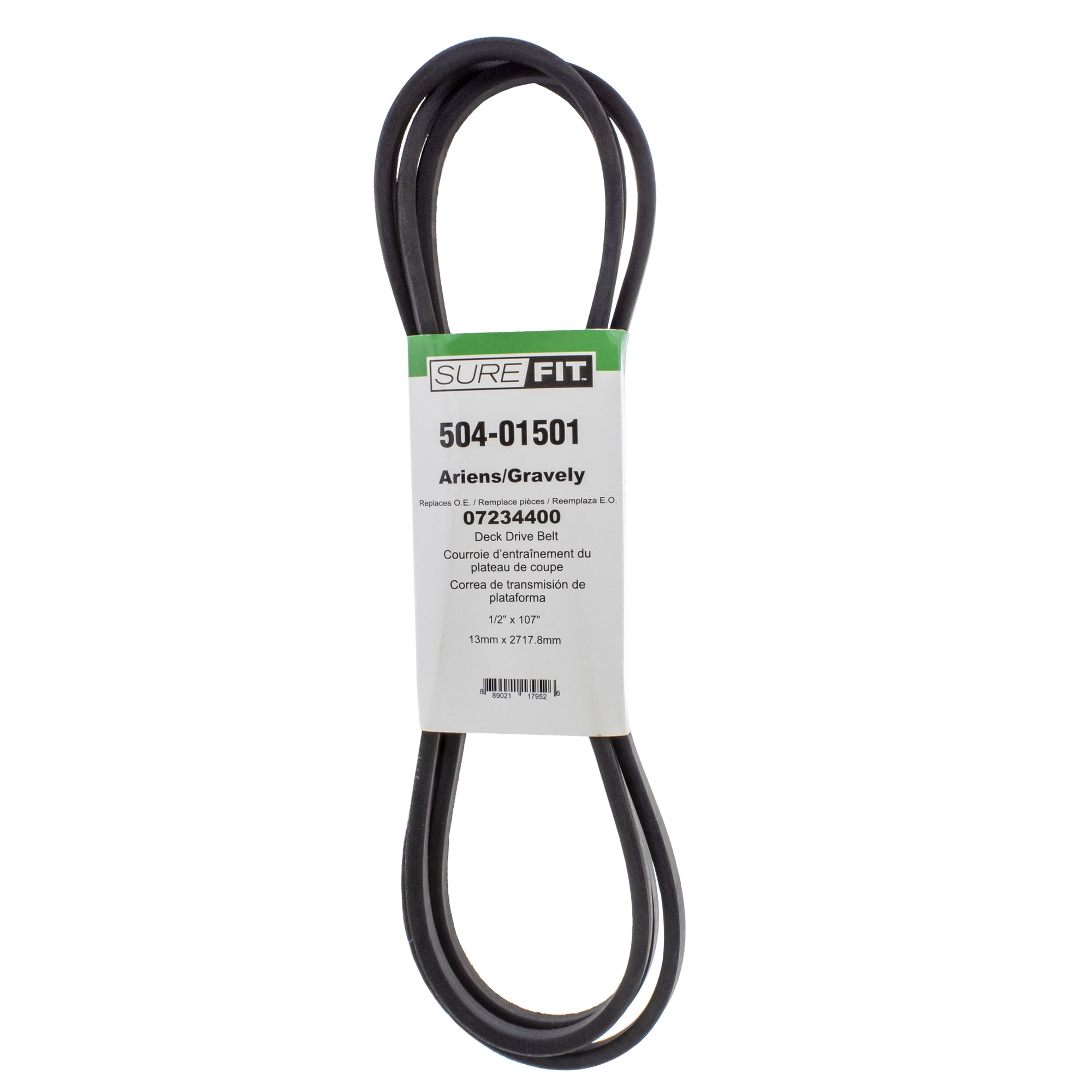 rut SureFit Deck Belt for 07234400 Ariens Gravely ZT EZR 1540 2048