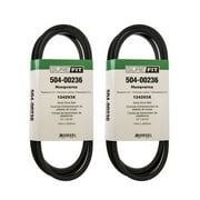 SureFit Deck Drive Belt CTB12538 124293X AYP 3363 CC1236 CT 1036 1236 2PK