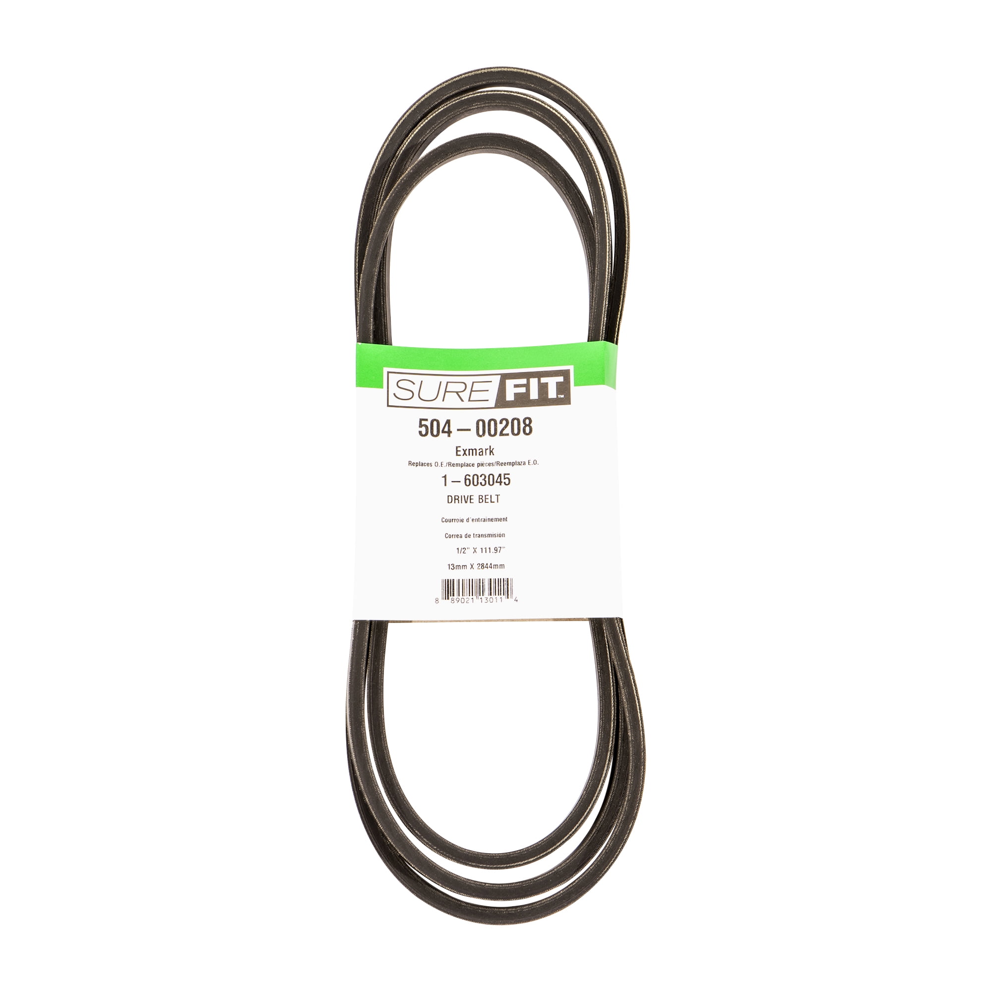 SureFit Deck Drive Belt for Exmark 1-603045 52