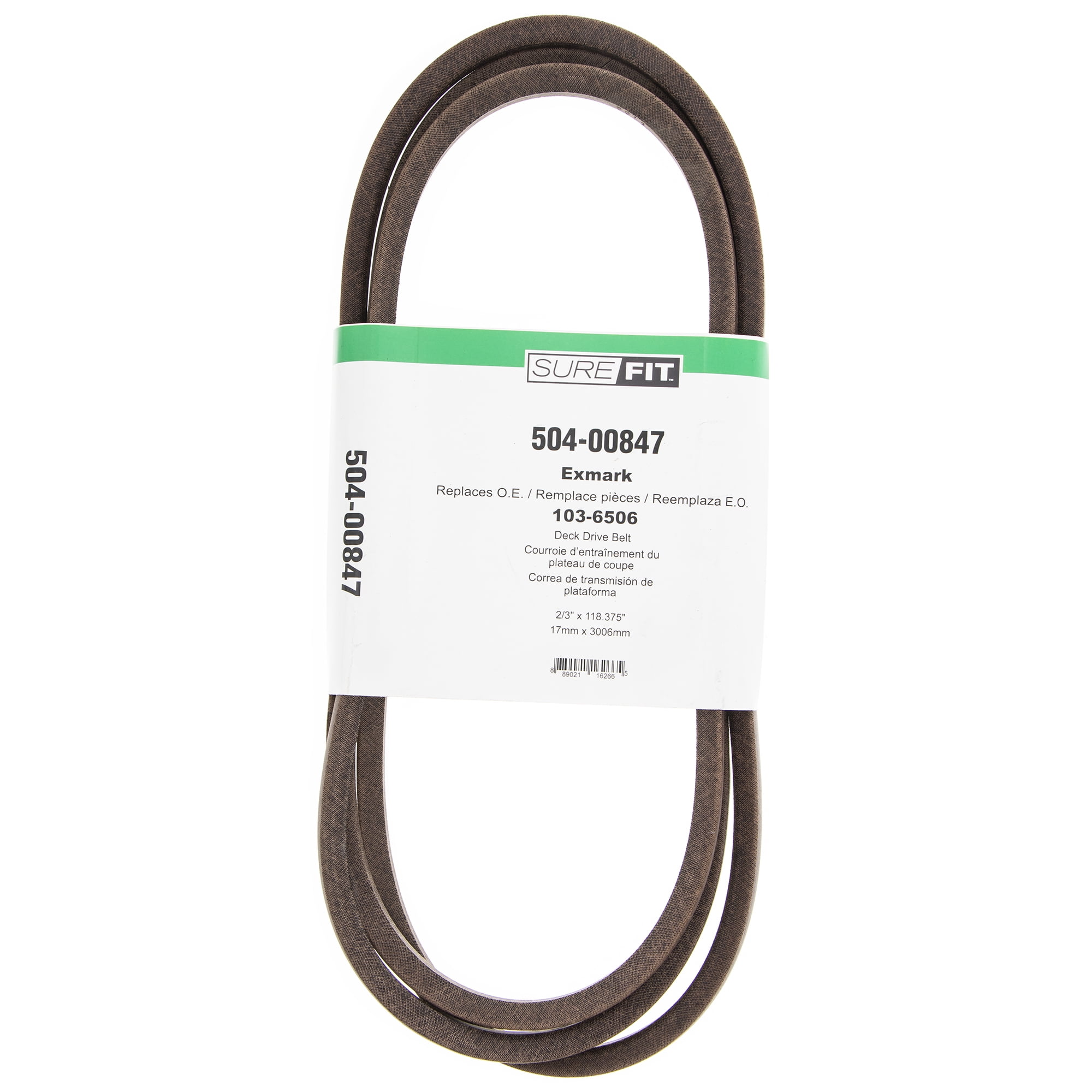 Correa De Repuesto Exmark 103-4760 (Lazer Z 44/48") – Resistencia OEM Para Tu Cortacésped
