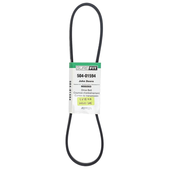 SureFit Deck Drive Belt for John Deere M86060 PT8669 316 318 Tractor