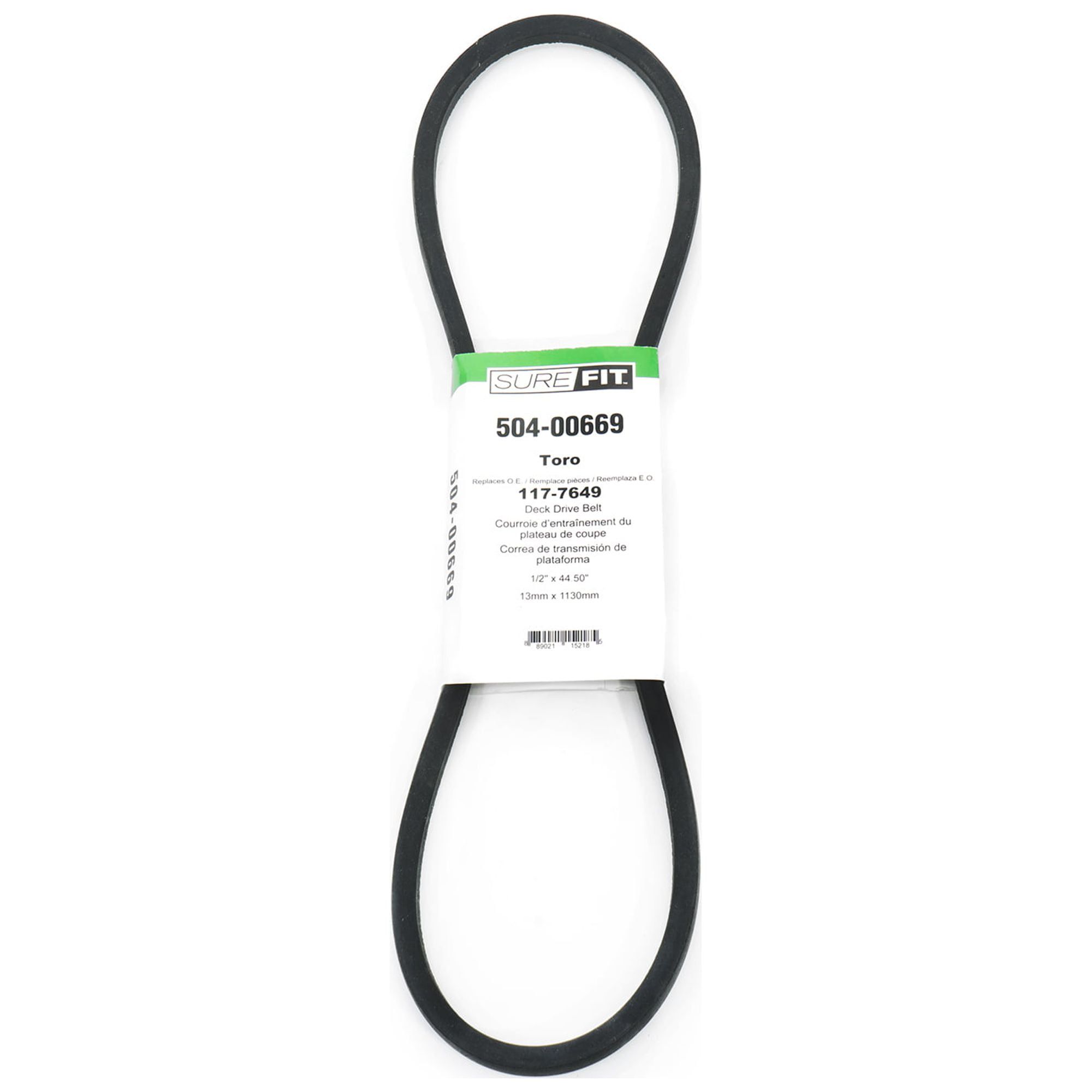 SureFit Deck Drive Belt for Toro 1177649 40" Turbo Force Deck