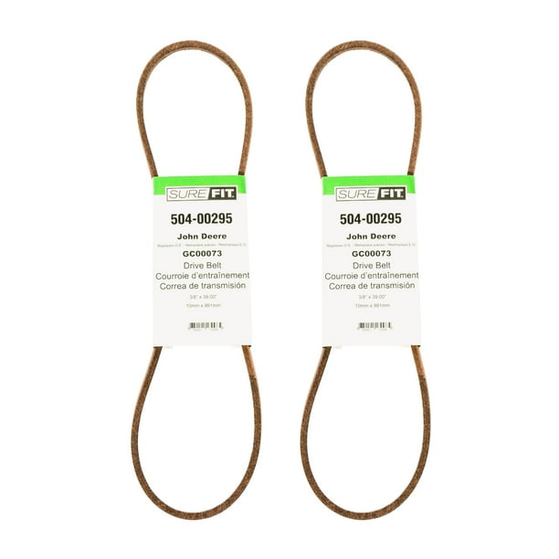 SureFit Drive Belt GC00073 John Deere JS61 Sabre SP6211 SP6213 3 8 X 39 2PK Walmart Business Supplies