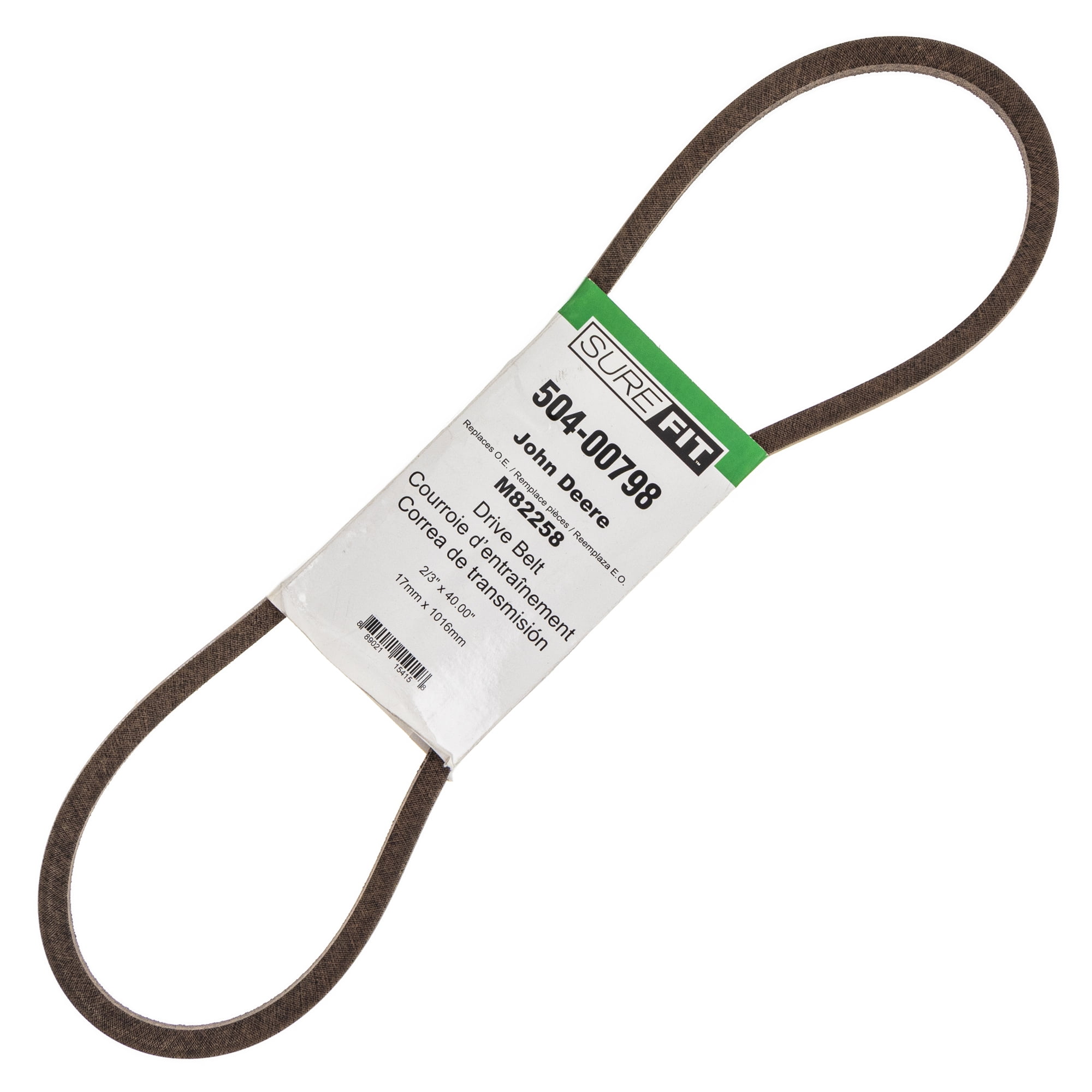 SureFit Engine to Variable Speed Drive Belt John Deere M82258 110 112
