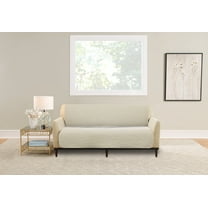 SureFit Farmhouse Quilted Multi-Use Furniture Cover in Oatmeal