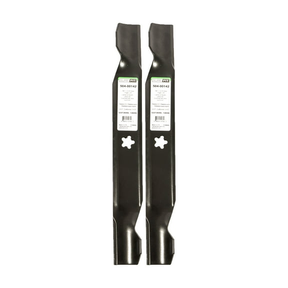 SureFit Hi-Lift Blade 532138496 36" Deck Husqvarna LR100 LR120 LT125 18" 2PK