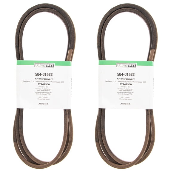SureFit PTO Belt 07242300 Ariens Gravely Pro-Master 272Z 992049 992053 72" 2PK