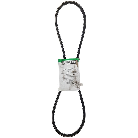 SureFit Pump Drive Belt 483520 Scag V-Ride Stand-On Pro-V Walk-Behind